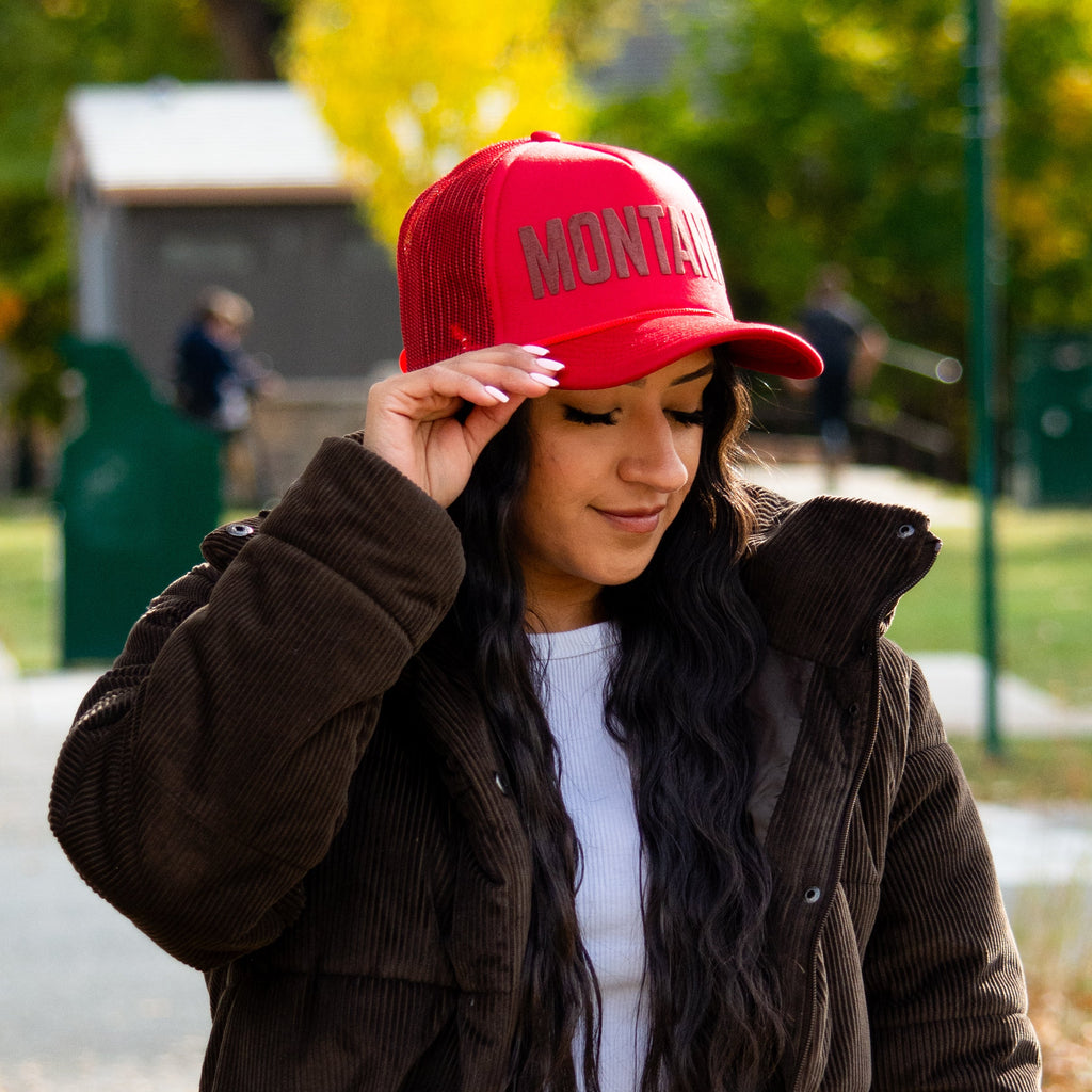 Montana Foam Trucker - Red - The Montana Scene