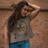 Let's Rodeo Muscle Tee - Faded Brown - Ladies - The Montana Scene