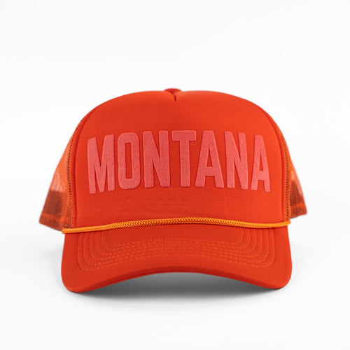 Montana Foam Trucker - Hunter Orange