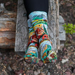 Western Wonders Unisex Socks - The Montana Scene