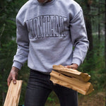 Montana Unisex Pullover - Heather Grey - The Montana Scene