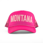 Montana Foam Trucker - Hot Pink - The Montana Scene