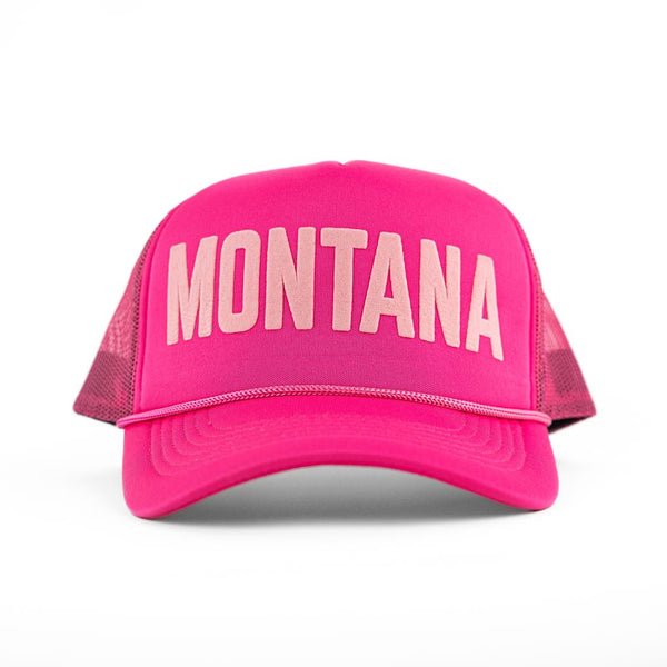 Montana Foam Trucker - Hot Pink - The Montana Scene
