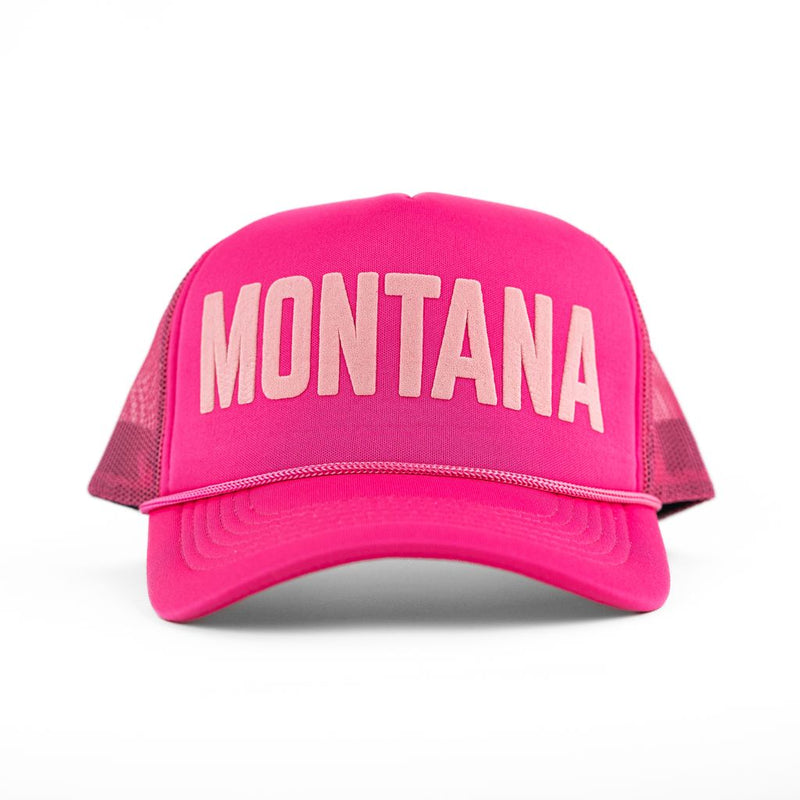Montana Foam Trucker - Hot Pink - The Montana Scene