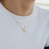 Bird Necklace - Gold
