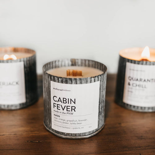Cabin Fever - Rustic Vintage Candle - The Montana Scene
