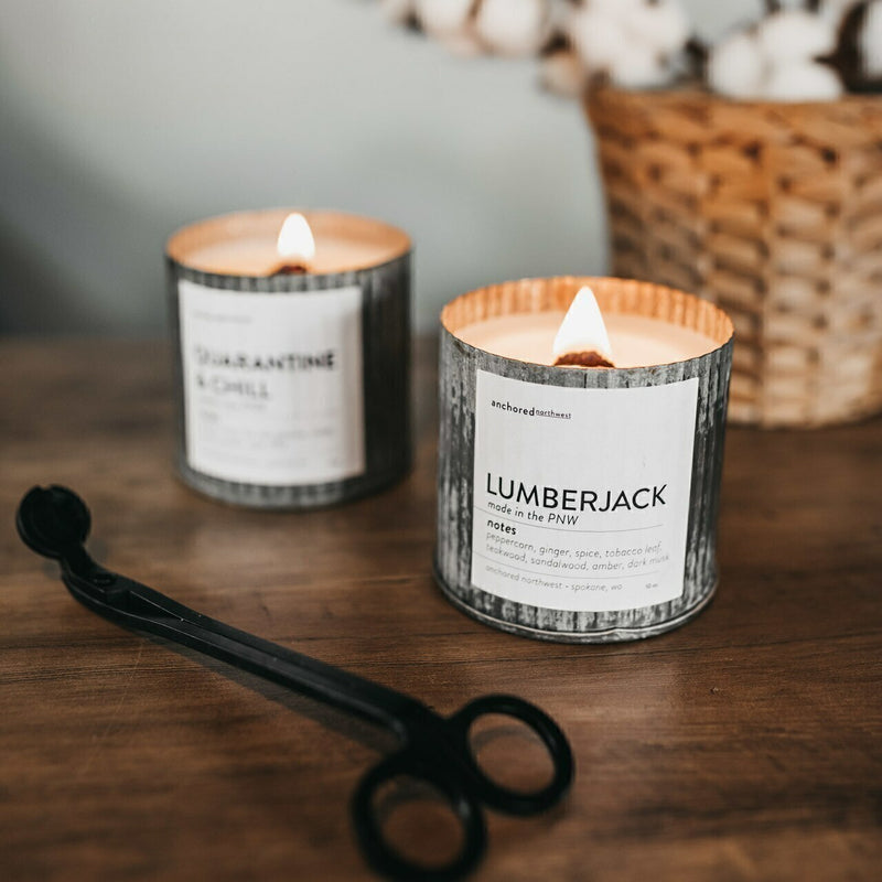 Lumberjack - Rustic Vintage Candle - The Montana Scene