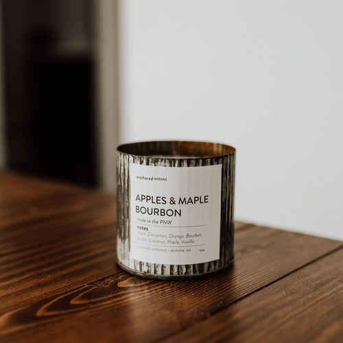 Apple & Maple Bourbon - Rustic Vintage Candle