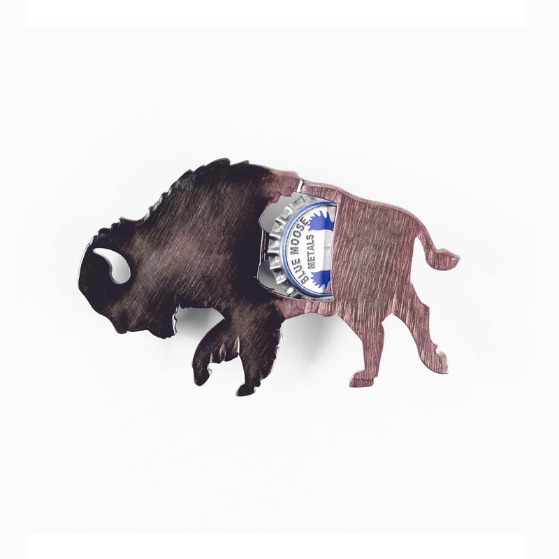 Bison - Metal Bottle Opener - The Montana Scene