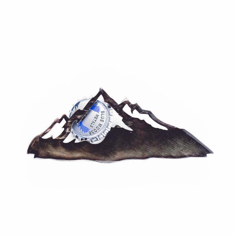 Mountains - Metal Bottle Opener