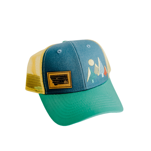 Coniferous Kids Trucker - Green
