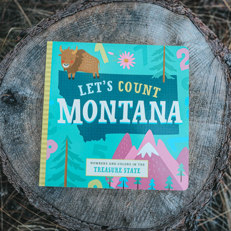Let's Count Montana - Kids Book
