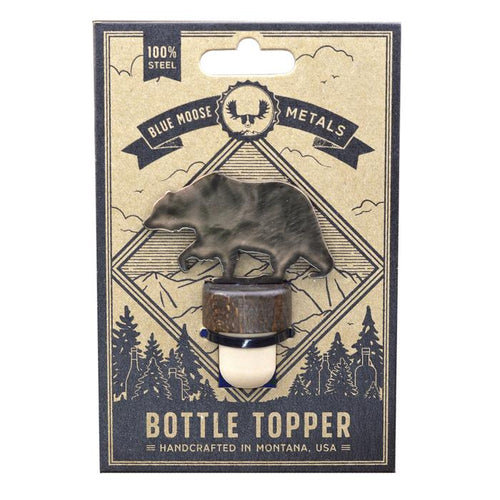 Bear - Bottle Topper - The Montana Scene