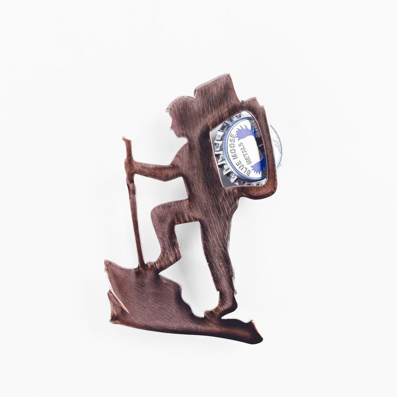 Hiker - Metal Bottle Opener