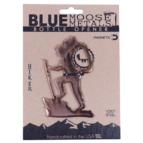 Hiker - Metal Bottle Opener