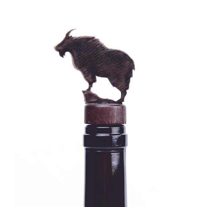 Goat- Bottle Topper - The Montana Scene