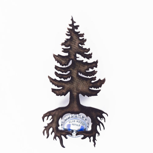 Tree - Metal Bottle Opener - The Montana Scene