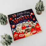 12 Little Elves Visit Montana -Kids Book