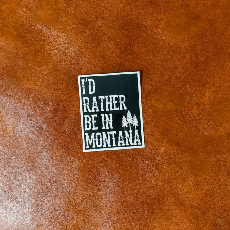 Montana Theme Stickers - The Montana Scene