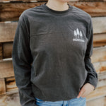 Montana Three Tree Unisex Long Sleeve - Pepper