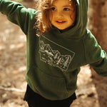 Ready for Adventure Toddler Hoodie - Green - The Montana Scene