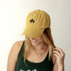 Three Tree Dad Hat - Light Yellow