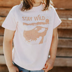 Stay Wild Toddler Tee - Ballerina - The Montana Scene