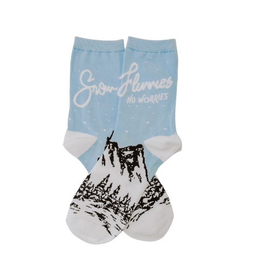Snow Flurries Unisex Socks