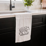 Montana Bear Tea Towel - The Montana Scene