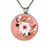 Floral Earth Clay Necklace - The Montana Scene