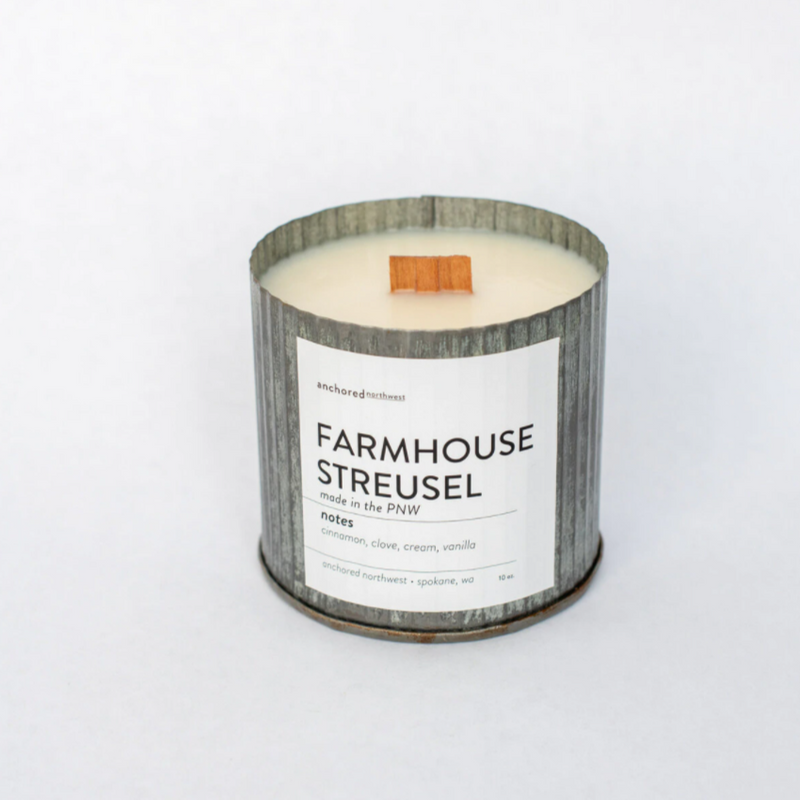 Farmhouse Streusel - Rustic Vintage Candle