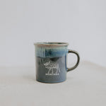 Montana Moose Ceramic Mug - Blue