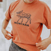 Montana Moose Tee - Yam 