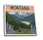 Montana Lake and Bear Family Coaster