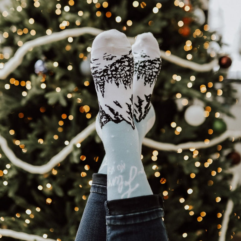 Snow Flurries Unisex Socks