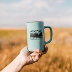 Montana is My Happy Place Mug - Teal - The Montana Scene