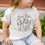 Let's Ride Toddler Tee - Heather Dust