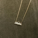 Mountain Necklace - Gold - The Montana Scene