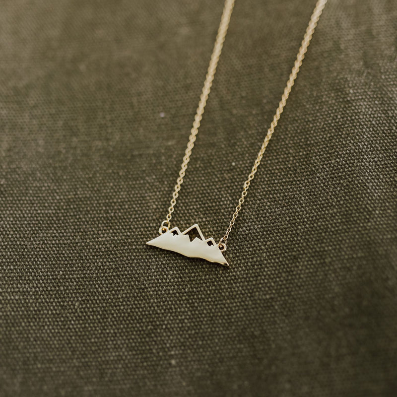 Personalised Triangle Necklace