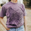 Flower Meadow Unisex Tee - Wine
