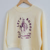 Let's Rodeo Ladies Crop Pullover - French Vanilla - Discontinued