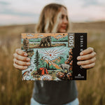 Outdoor Vibes (National Forest) Puzzle - 500 Piece Puzzle