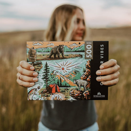 Outdoor Vibes (National Forest) Puzzle - 500 Piece Puzzle - The Montana Scene