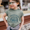 Playing in the Trees Toddler Tee - Moss - The Montana Scene