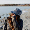 Three Tree Dad Hat - Dark Denim
