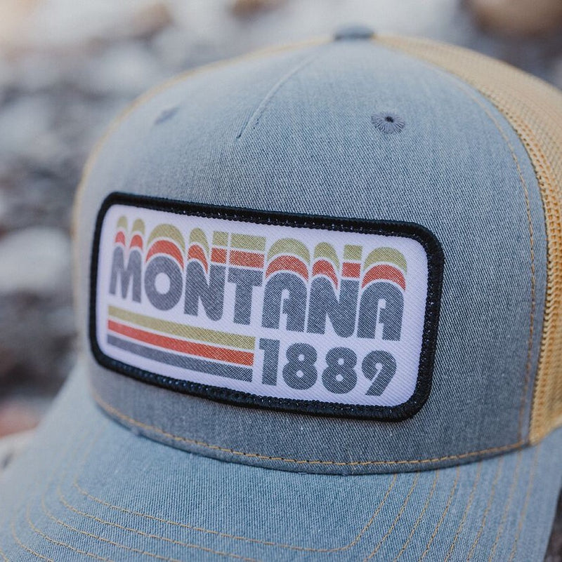 Retro Trucker - Gold - The Montana Scene