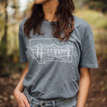 Starry Road Unisex Tee - Blue Jean - The Montana Scene