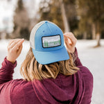 Starry Road Trucker - Blue