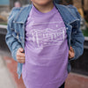 Starry Road Toddler Tee - Lavender