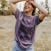 Flower Meadow Unisex Tee - Wine - The Montana Scene